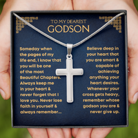 Thumbnail for Godson, Never Lose Faith - Cross Necklace
