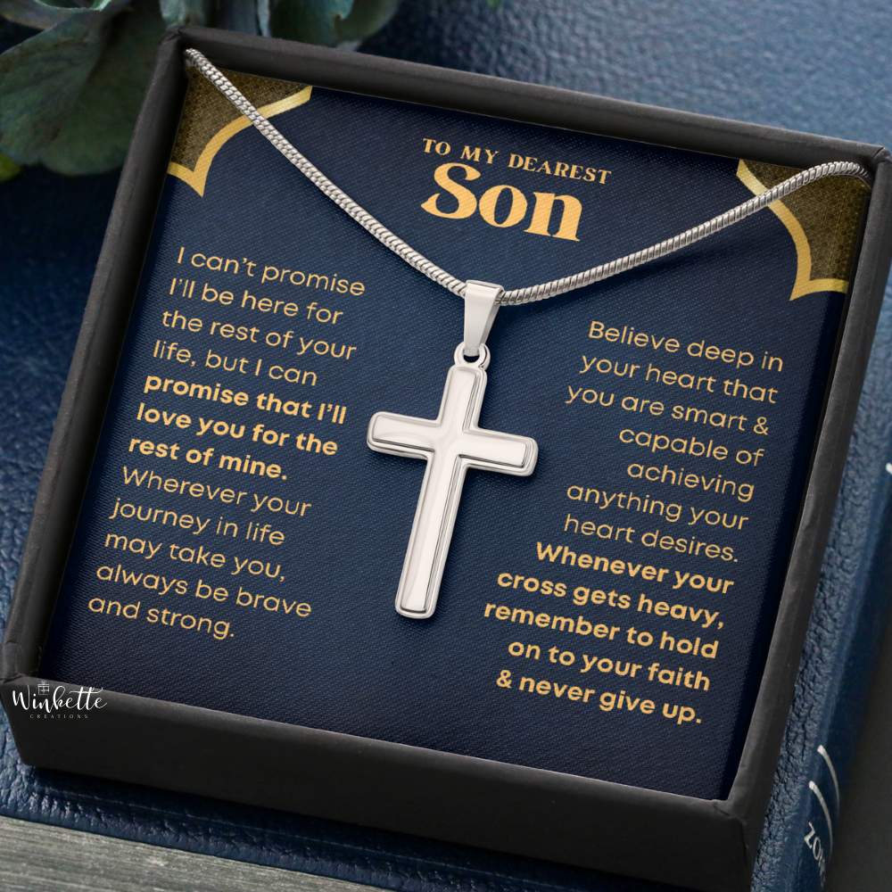 [ALMOST SOLD OUT!] Son, Faith - Cross Necklace (S42)