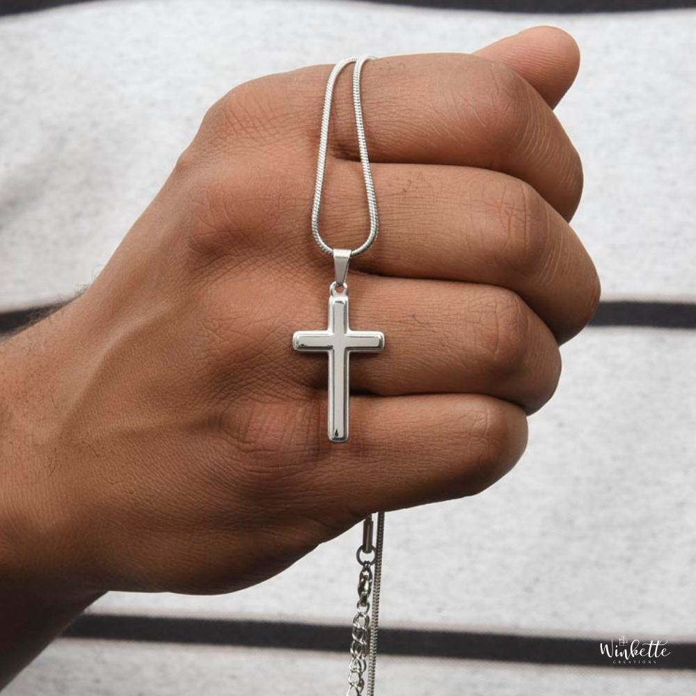 [ALMOST SOLD OUT!] Grandson, Never Lose Faith - Cross Necklace (GS41)