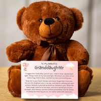 Thumbnail for Granddaughter, Brightest Star - Teddy Bear with Canvas (GD89)