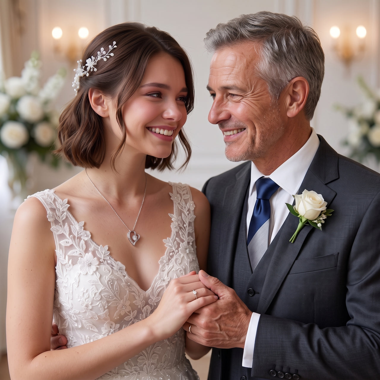 To My Daughter on Your Wedding Day Necklace From Dad (D38)
