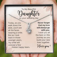Thumbnail for Daughter, As You Walk Down The Aisle - Ribbon Necklace