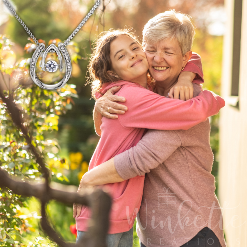 Granddaughter and grandma gift