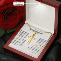 Thumbnail for To My Granddaughter - Cross Necklace Gift Set (GD131)