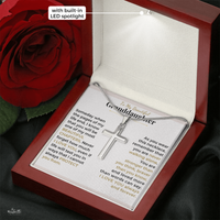 Thumbnail for To My Granddaughter - Cross Necklace Gift Set (GD131)