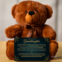 Thumbnail for [Almost Sold Out!] Granddaughter, Never Forget - Teddy Bear with Canvas (GD88)