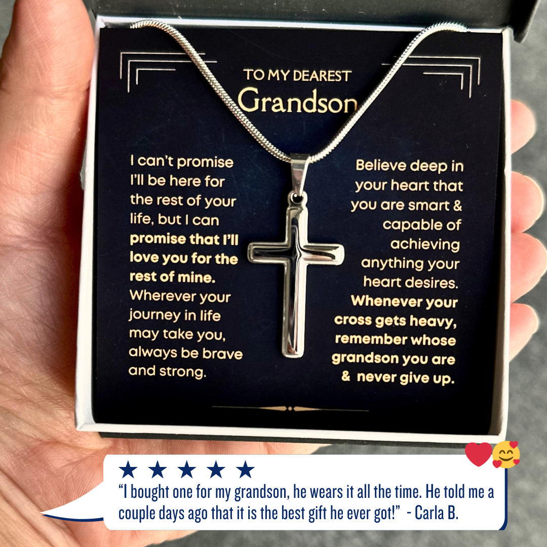 [ALMOST SOLD OUT] Grandson, Believe - Cross Necklace (GS27)