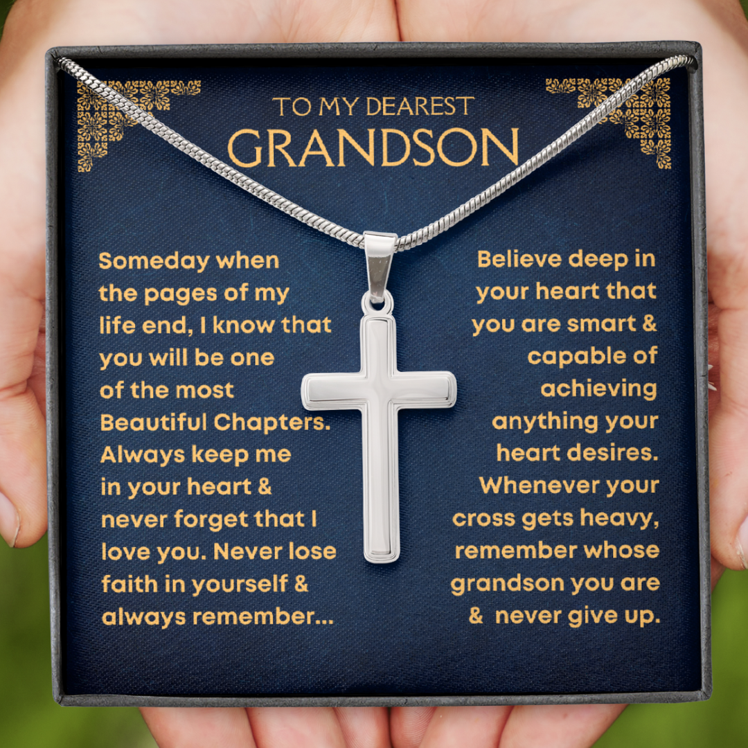 [ALMOST SOLD OUT] Grandson, Never Lose Faith - Cross Necklace (GS31)