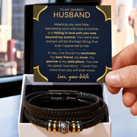 Thumbnail for Husband, My Great Love Story - Men's Bracelet (H5)