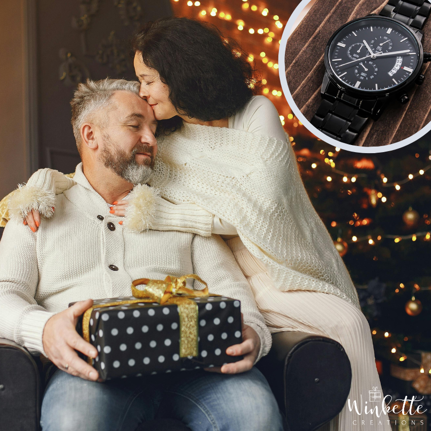 To My Husband - Personalized Engraved Watch (H6-P)