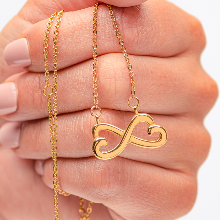 Infinity Hearts Necklace - IHN01