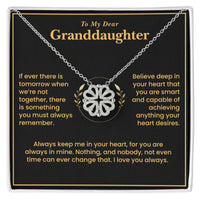 Thumbnail for To My Granddaughter Magnetic Hearts Necklace with Love Message Card Gift Set (GD127)