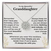 Thumbnail for To My Granddaughter Magnetic Hearts Necklace with Message Card Gift Set (GD129)