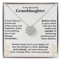 Thumbnail for To My Granddaughter Magnetic Hearts Necklace with Message Card Gift Set (GD128)
