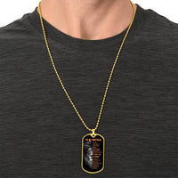 Thumbnail for Brother, Believe In Yourself - Dog Tag Necklace