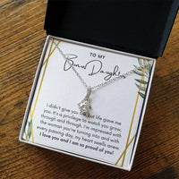Thumbnail for To My Bonus Daughter, Life Gave Me You - Alluring Beauty Necklace