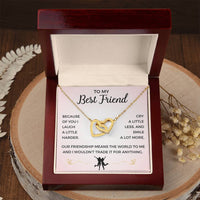 Thumbnail for To My Best Friend Necklace. Meaningful Friendship Gift (BF3)
