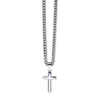 Thumbnail for [ALMOST SOLD OUT] Grandson, Someday - Cuban Chain Cross Necklace