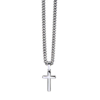 Thumbnail for Son, Believe - Cuban Chain Cross Necklace w/ Personalized Message Card
