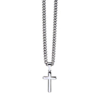 Thumbnail for To My Man, I'm Proud To Be Yours - Cross Chain Necklace (M3)