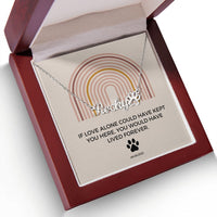 Thumbnail for My Best Friend - Paw Print Name Necklace