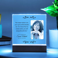 Thumbnail for In Loving Memory With Photo - Personalized Premium Acrylic Plaque