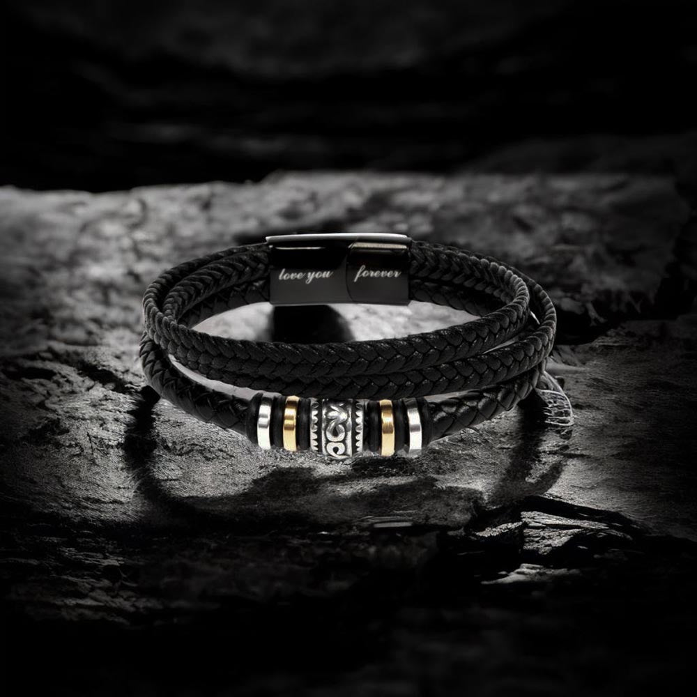 Son, You Make Me Proud - Leather Bracelet (S47)