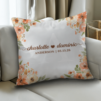 Thumbnail for Personalized Monogram Throw Pillow with Insert 18 x 18