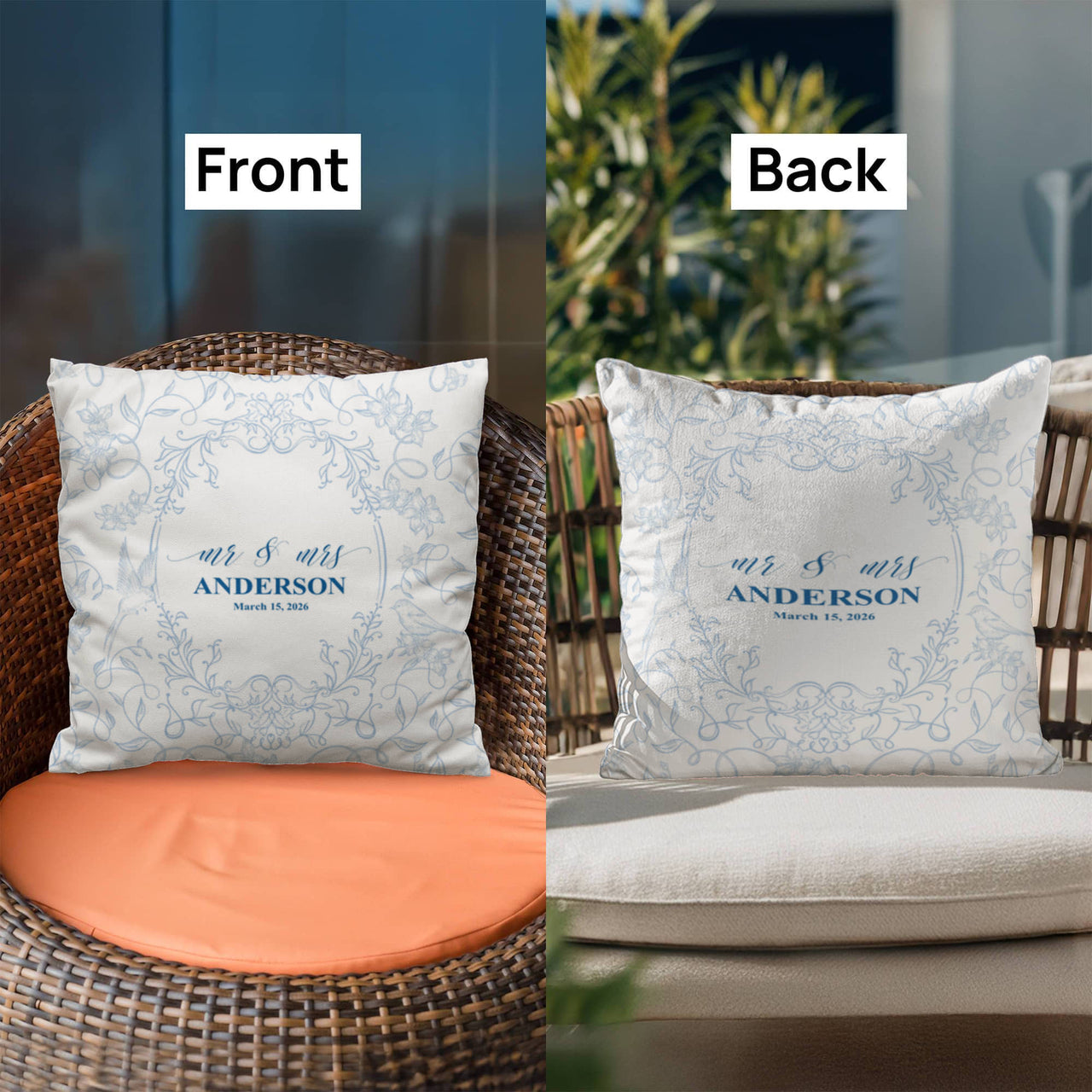 Classic Pillow Cover with Insert - Etsy01