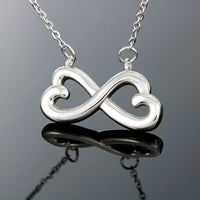 Thumbnail for Mom, My Amazing Influence - Infinity Hearts Necklace (MM5)