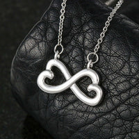 Thumbnail for Daughter, Proud Of You - Infinity Hearts Necklace (D14)