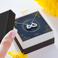 Thumbnail for Infinity Hearts Necklace