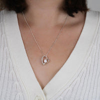 Thumbnail for To My Daughter on Your Wedding Day – Forever Love Necklace (D37)