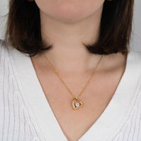 Thumbnail for To My Daughter on Your Wedding Day – Forever Love Necklace (D37)
