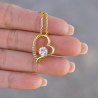Thumbnail for Granddaughter, All You Need Is Within You - Forever Love Necklace