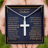 Thumbnail for Godson, Never Give Up - Cross Necklace