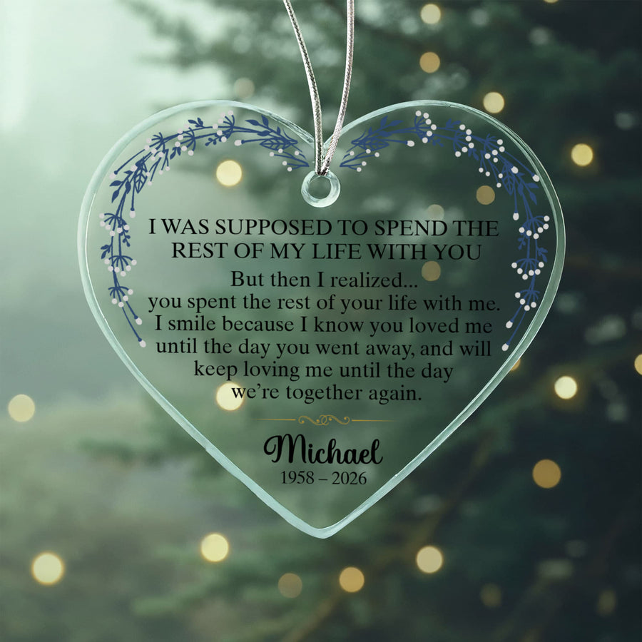 Memorial Ornament For Husband