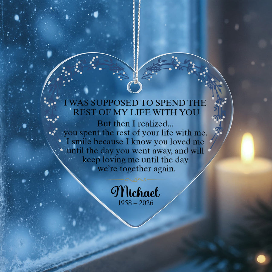 Memorial Ornament For Husband