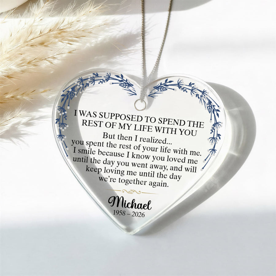 Memorial Ornament For Husband