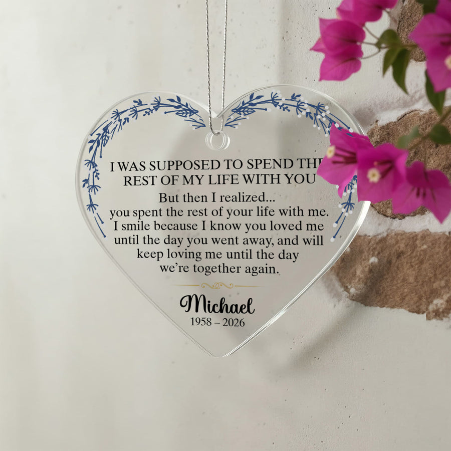 Memorial Ornament For Husband