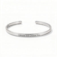 Thumbnail for To My Man - Custom Engraved Cuff Bracelet Gift Set (M4)