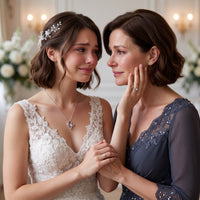 Thumbnail for To My Daughter on Your Wedding Day – Forever Love Necklace (D37)