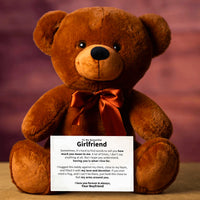 Thumbnail for [Almost Sold Out!] To My Girlfriend - Teddy Bear W/ Canvas Message Card (GF1)