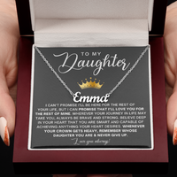 Thumbnail for Daughter, Never Give Up - Personalized Name Necklace