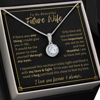 Thumbnail for To My Future Wife, My Love & Light - Eternal Love Necklace
