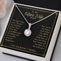 Thumbnail for To My Future Wife, I Found My Missing Piece - Eternal Love Necklace