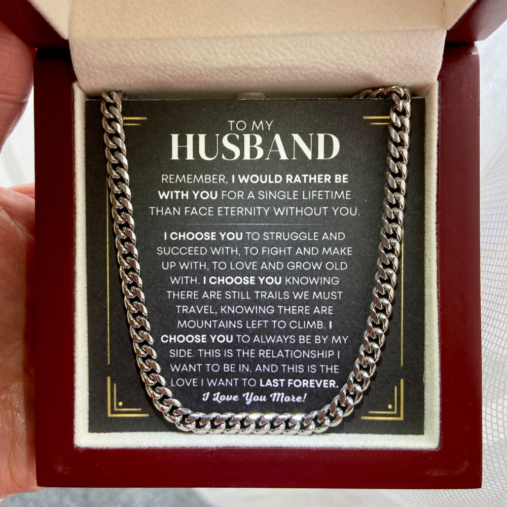 [ALMOST SOLD OUT] Gift For Husband - Cuban Link Chain