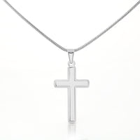 Thumbnail for To My Boyfriend, I Found My Missing Piece - Cross Necklace