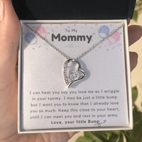 Thumbnail for To My Mommy, From Your Little Bump - Forever Love Necklace