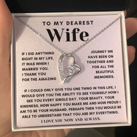 Thumbnail for To My Wife, You Are My Everything - Forever Love Necklace